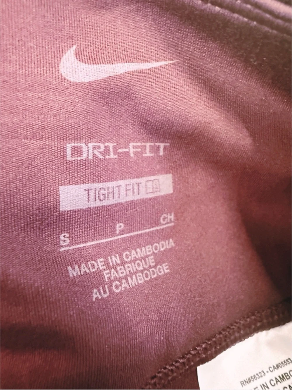 NWT Nike Dri-FIT High-Waisted 4